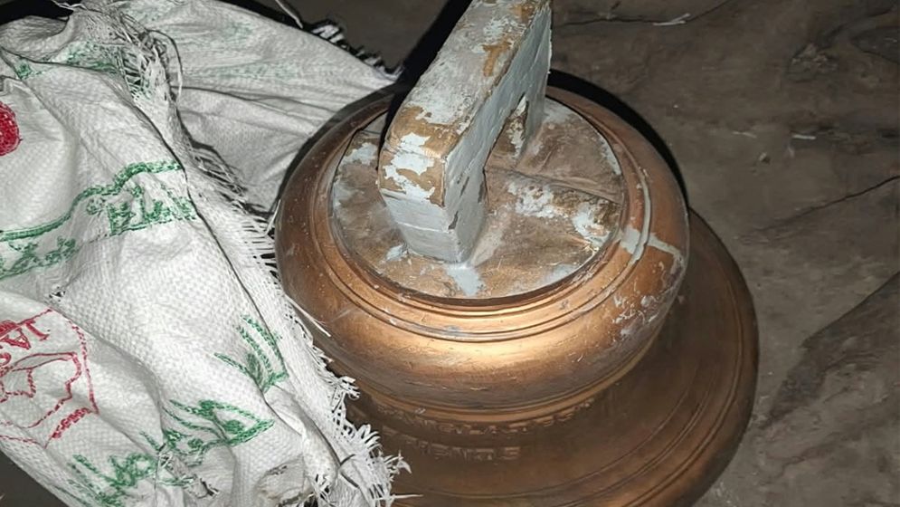 রাজধানীর সেন্ট পল চার্চ থেকে চুরি হওয়া ঘণ্টা উদ্ধার