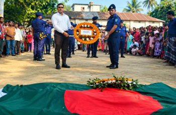 গাইবান্ধার বীরাঙ্গনা ফুলমতিকে রাষ্ট্রীয় মর্যাদায় শেষ বিদায়