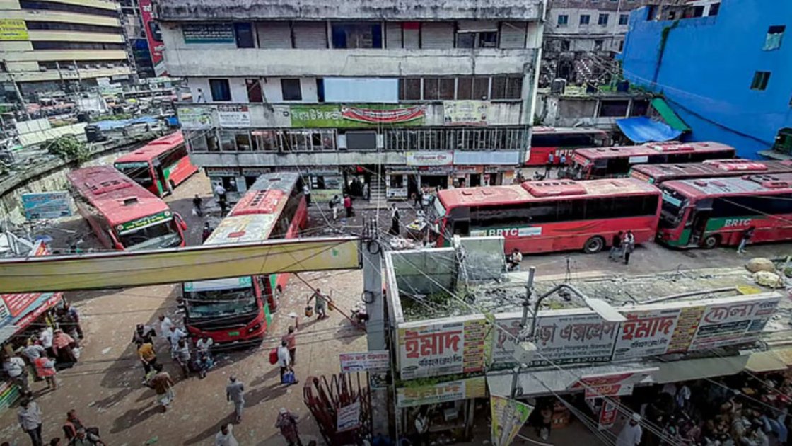 গুলিস্তান-ফুলবাড়িয়া বাস টার্মিনাল ৩ মাসে চুনকুটিয়ায় স্থানান্তর