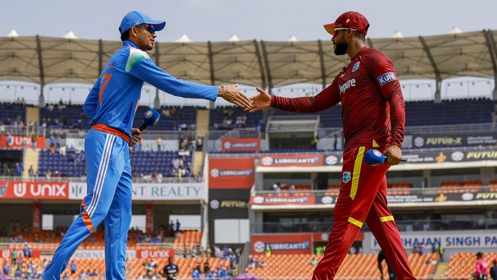 স্লো ওভার রেটের জন্য ভারত ও ওয়েস্ট ইন্ডিজকে জরিমানা