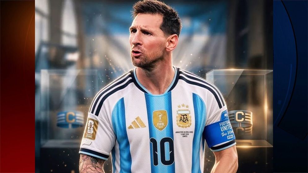 মেসির ক্যাপ্টেন আর্মব্যান্ড জাদুঘরে স্থান পাচ্ছে