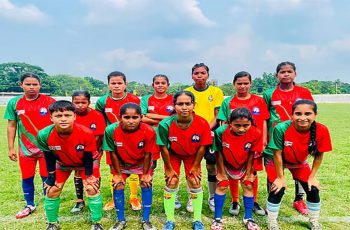 দিরাইয়ে মেয়েদের ফুটবল ম্যাচ স্থগিত, স্থানীয় ওলামাদের আপত্তি