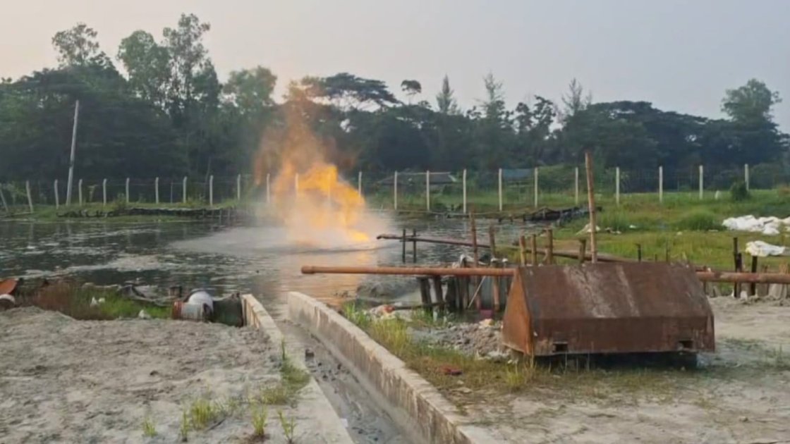 নোয়াখালীতে নতুন কূপে গ্যাসের সন্ধান মিলেছে