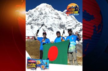 ফানটাস্টিক হেব্বি এনার্জির 'হেব্বি অ্যাডভেঞ্চার টু হিমালয়' অভিযানে ৩ বিজয়ী নেপালে