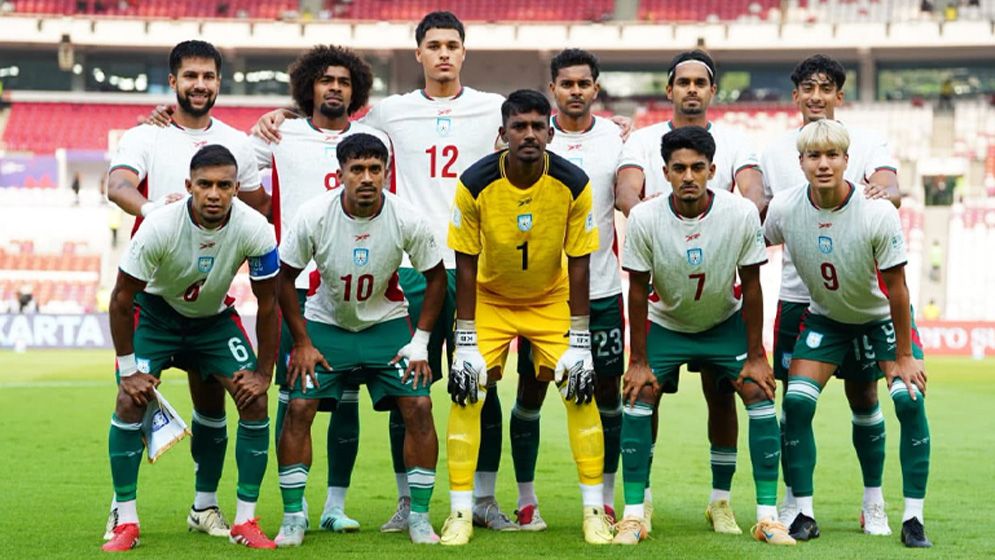ফিফা র‍্যাঙ্কিংয়ে অবনমন বাংলাদেশের, ১৮২ নম্বরে নেমে এসেছে