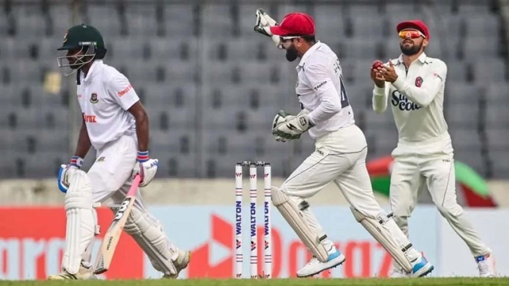 বাংলাদেশের বিপক্ষে আফগানিস্তানের একমাত্র টেস্ট ম্যাচ শুরু