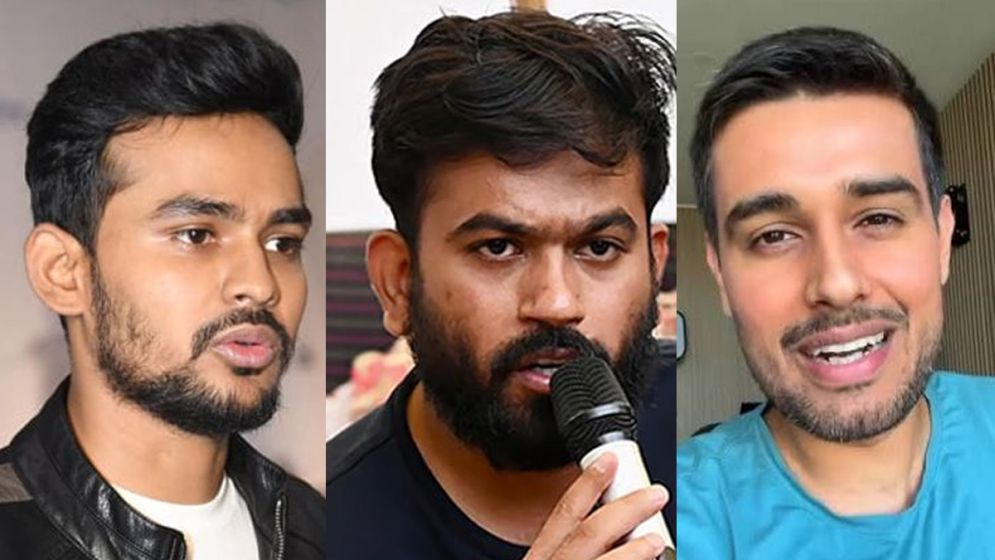 দিল্লিতে বিক্ষোভের আগে ধ্রুব রাঠী ও অভিজিৎ দীপের আটক