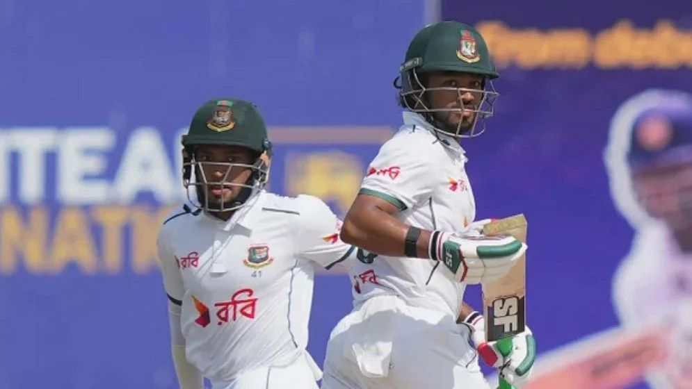 আবুধাবি টেস্টে বাংলাদেশ এগিয়ে, হাসান মাহমুদের হ্যাটট্রিক