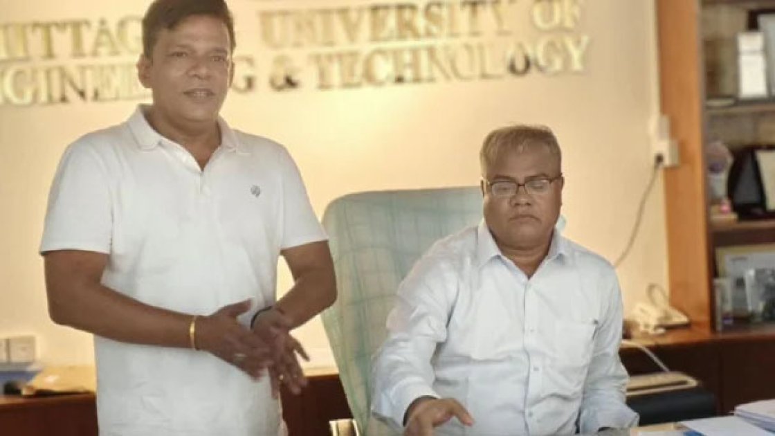 চুয়েটে নতুন উপাচার্য অধ্যাপক শরীফুল আলমের দায়িত্ব গ্রহণ