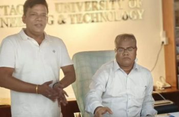 চুয়েটে নতুন উপাচার্য অধ্যাপক শরীফুল আলমের দায়িত্ব গ্রহণ