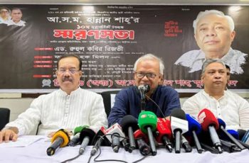 বিএনপির রিজভী: শান্তি ও আইনের শাসন প্রতিষ্ঠায় অঙ্গীকার