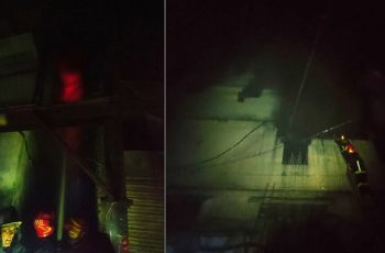 চকবাজারের মনজুর খান প্লাজায় আগুন, ফায়ার সার্ভিসের ৫ ইউনিট কাজ করছে