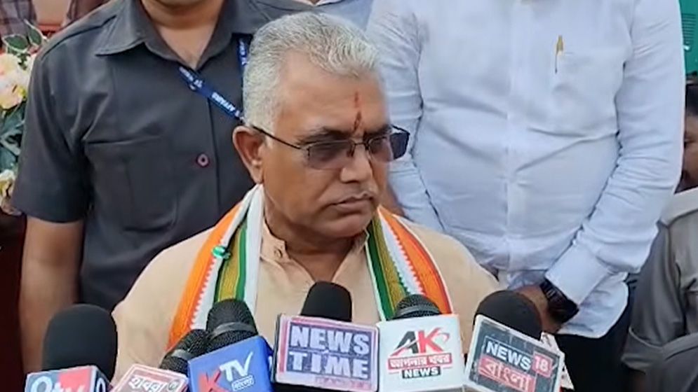 দিলীপ ঘোষের দাবি: সিজেপির আন্দোলনে বিদেশী শক্তির হাত