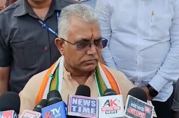 দিলীপ ঘোষের দাবি: সিজেপির আন্দোলনে বিদেশী শক্তির হাত