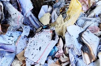 নেত্রকোণায় গ্রামীণ ব্যাংকে অগ্নিকাণ্ড, পুড়ল ২ মোটরসাইকেল ও নথিপত্র