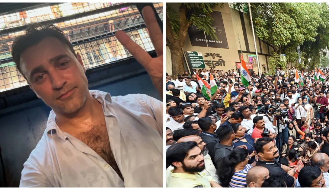 ইমরান খানকে ভারত ছাড়ার নির্দেশ, বিক্ষোভে অংশ নেওয়ার পর সিদ্ধান্ত