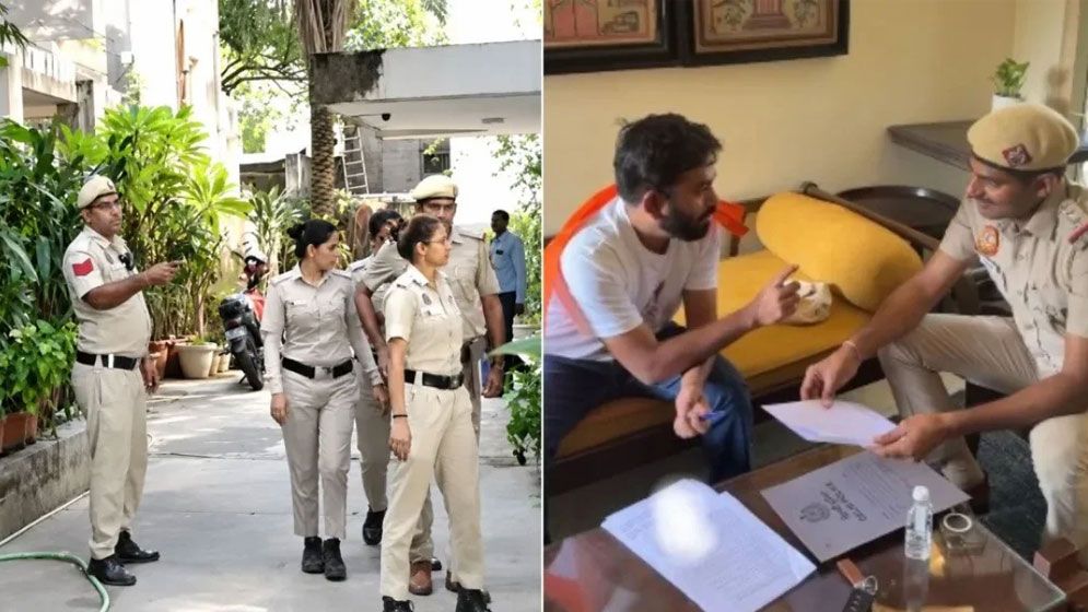 দিল্লিতে ককরোচ জনতা পার্টির মিছিলে পুলিশি নিষেধাজ্ঞা