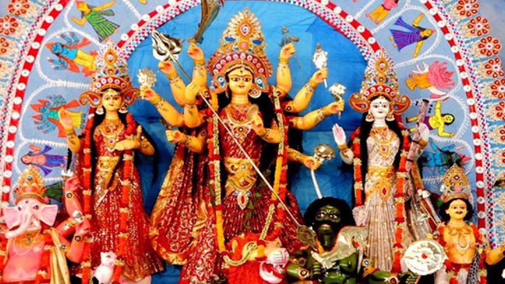 মহাসপ্তমী উপলক্ষে দেবী দুর্গার আরাধনা শুরু আজ