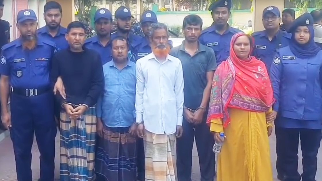 সম্পত্তির লোভে বৃদ্ধ বোনকে হত্যা: গ্রেপ্তার ৫