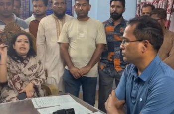 রুমিন ফারহানার ক্ষোভ: সরাইল থানার ওসির বিরুদ্ধে অভিযোগ
