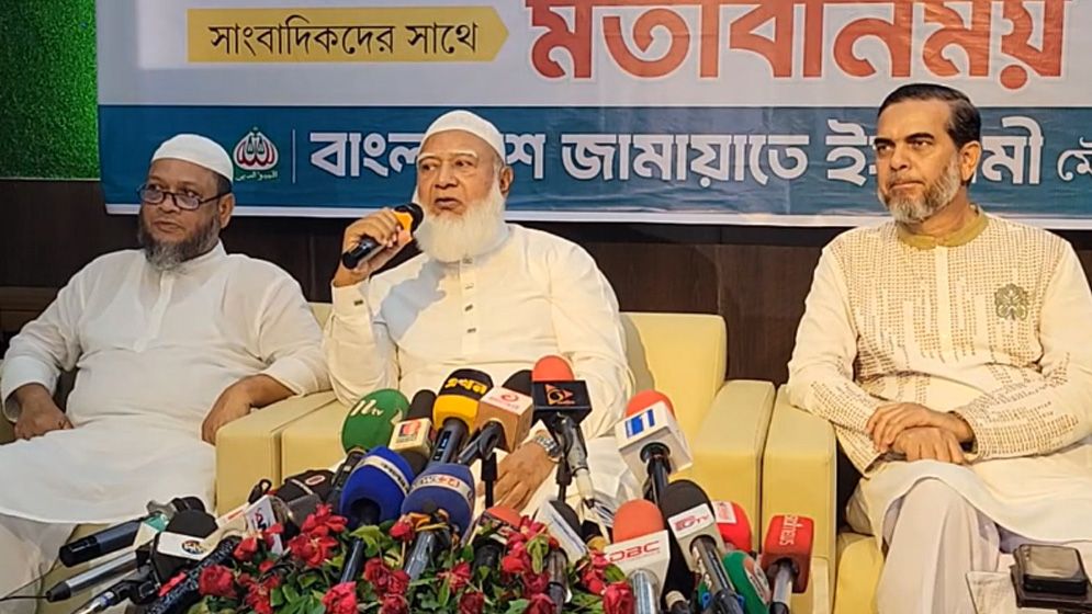 সীমান্ত দিয়ে মাদক ও অস্ত্র ঢোকালে সরকারের দরকার নেই: জামায়াত আমির