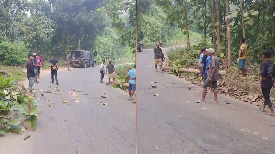 খাগড়াছড়িতে সড়ক অবরোধ শেষ, স্বাভাবিক যান চলাচল শুরু