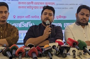 বিএনপি কখনো শান্তিপূর্ণ ক্ষমতা হস্তান্তরে সহযোগিতা করেনি: এনসিপি