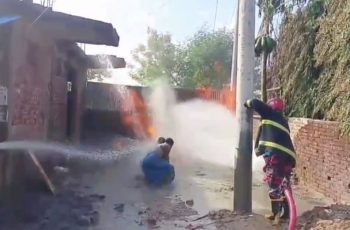 কক্সবাজারের ইনানীতে গ্যাসের আগুন, ফায়ার সার্ভিস নিয়ন্ত্রণে