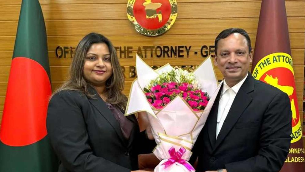 অ্যাটর্নি জেনারেলের সঙ্গে মালদ্বীপের হাইকমিশনারের সাক্ষাৎ