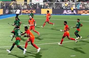 বাংলাদেশের হকিতে ভারতের কাছে ১৩-০ গোলে পরাজয়