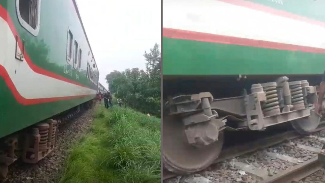 মির্জাপুরে ট্রেনের বগি লাইনচ্যুত, বন্ধ উত্তরবঙ্গের চলাচল