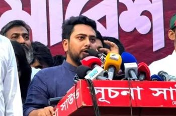 নাহিদ ইসলামের প্রতিহতের ঘোষণা, ডিসেম্বরে আসবে স্বৈরাচার