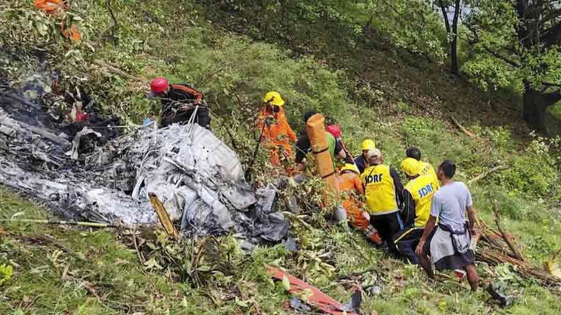 উত্তরাখণ্ডে হেলিকপ্টার বিধ্বস্ত, ৬ আরোহী নিহত