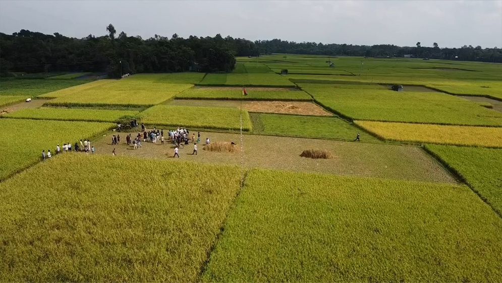টাঙ্গাইলে গ্রামবাসীর যৌথ উদ্যোগে খেলার মাঠের জমি ক্রয়